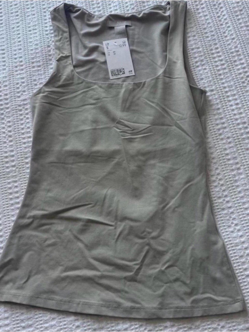 H&M Women's Tank Top in light grey